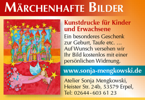 Sonja Mengkowski - Märchenhafte Bilder Kinderzimmerbilder & more