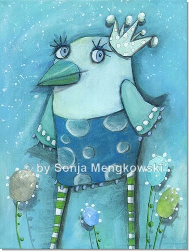 Billy Blue - Serie: Acrylbilder Motive fürs Kinderzimmer - ©Sonja Mengkowski