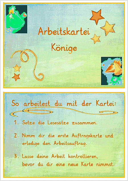 Unterrichtsmaterial Deutsch - Abstrakta Kartei